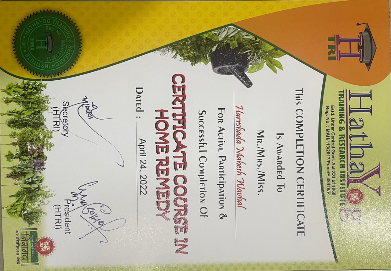 Medicine Yoga Certificate 13