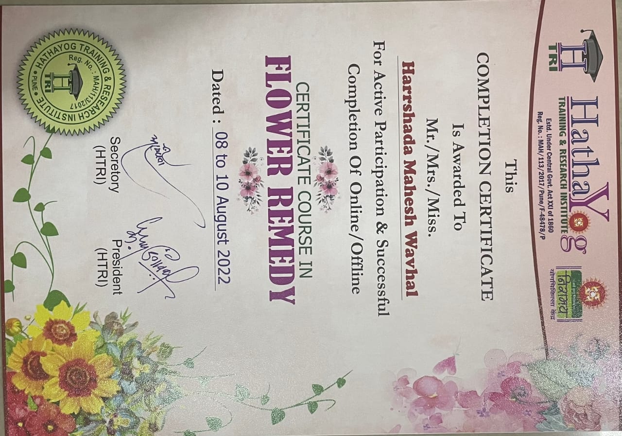 Medicine Yoga Certificate 6